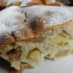 Рецепт Быстрой яблочной шарлотки в духовке