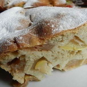 Рецепт Быстрой яблочной шарлотки в духовке