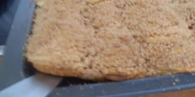 Рецепт французкой шарлотки с крошками