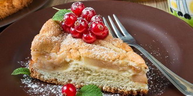 Рецепт классической яблочной шарлотки