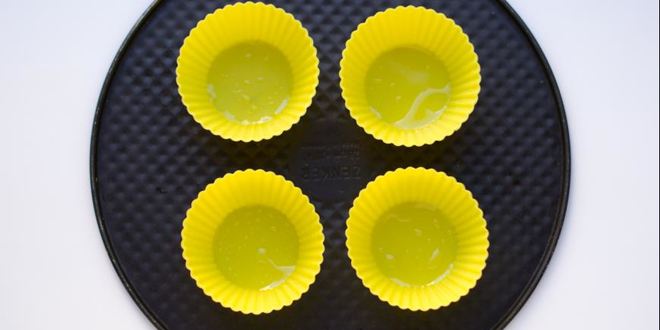 Рецепт порционной яблочной шарлотки