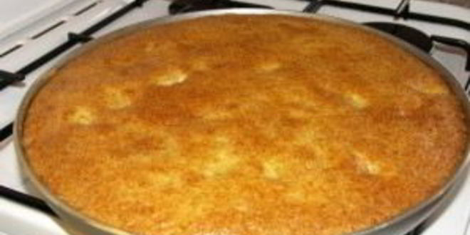 Рецепт шарлотки без яиц