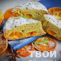 Шарлотка из мандаринов