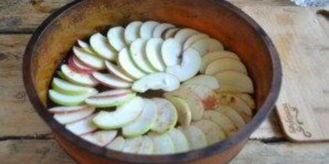 Рецепт шарлотки классической с яблоками