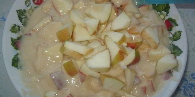 Рецепт шарлотки неправильной