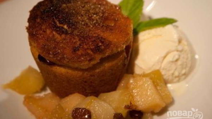 Рецепт шарлотки с грушами