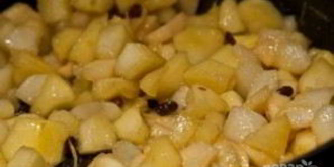 Рецепт шарлотки с грушами