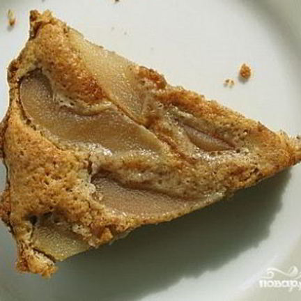 Рецепт Шарлотки с грушей в мультиварке