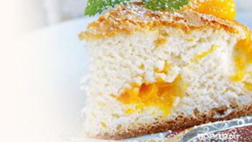 Рецепт шарлотки с мандаринами в мультиварке