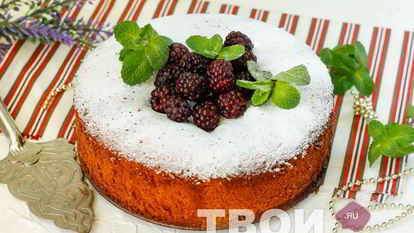 Рецепт Шарлотки с вареньем