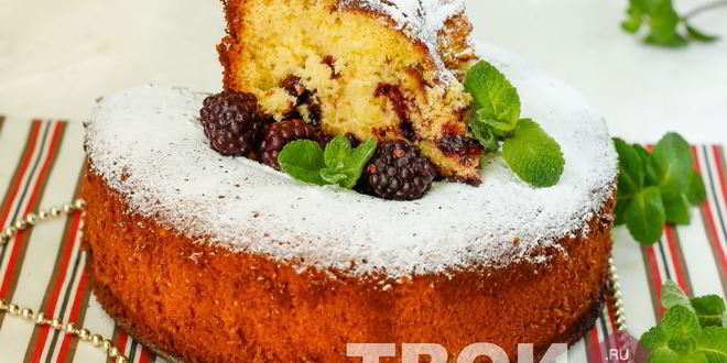 Рецепт шарлотки с вареньем