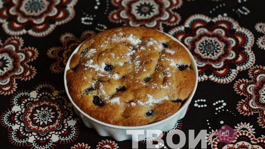 Рецепт шарлотки с вишней