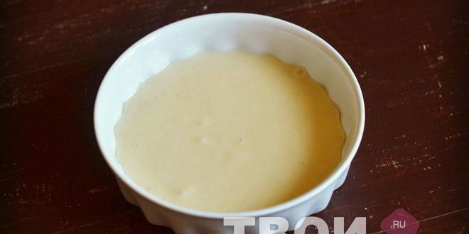 Рецепт шарлотки с вишней