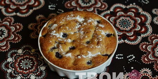 Рецепт шарлотки с вишней