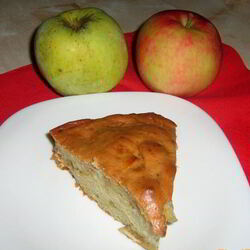 Рецепт Шарлотки с яблоками без миксера