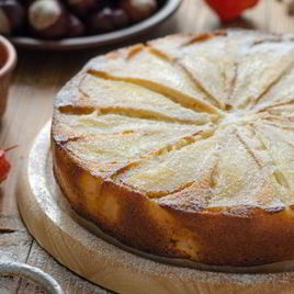 Рецепт Шарлотки с яблоками и грушами