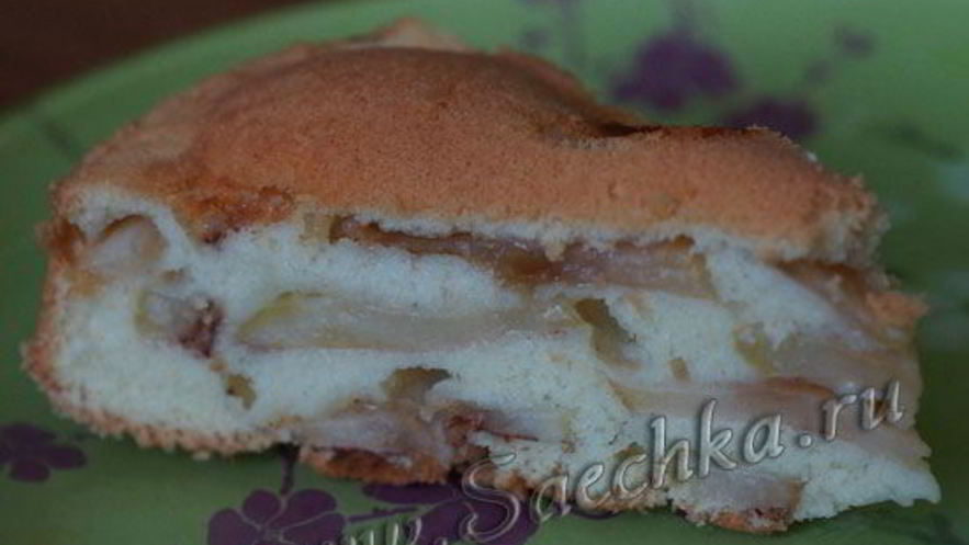 Рецепт шарлотки с яблоками