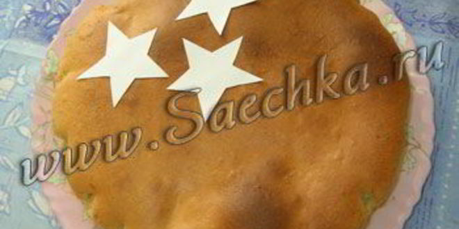 Рецепт шарлотки с яблоками