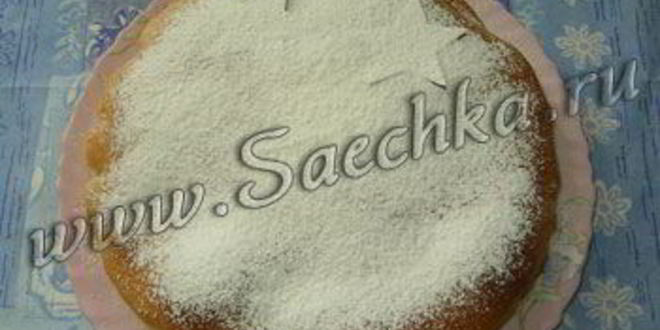 Рецепт шарлотки с яблоками