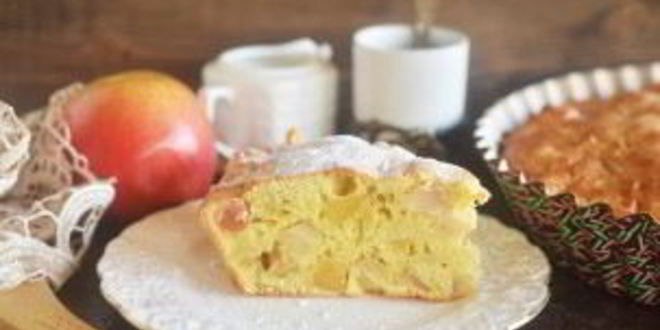 Рецепт яблочной шарлотки