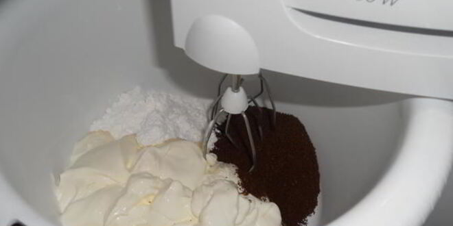 Рецепт шоколадна-кофейного рулет