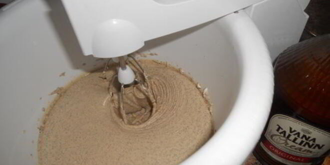 Рецепт шоколадна-кофейного рулет