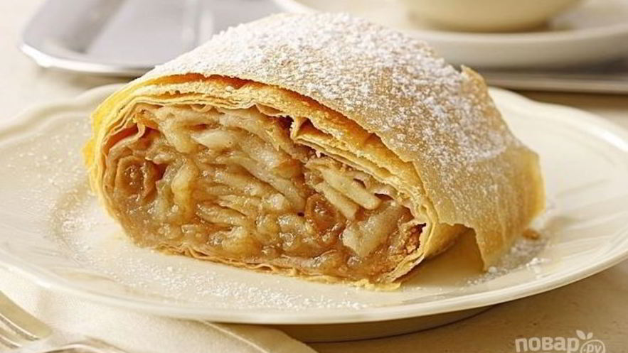 Рецепт австрийского штруделя