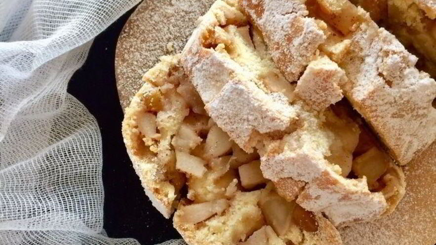 Рецепт быстрого яблочного штруделя
