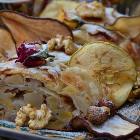 Рецепт Фруктового штруделя
