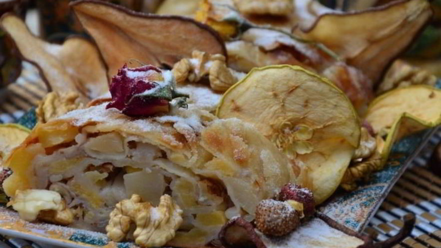 Рецепт фруктового штруделя