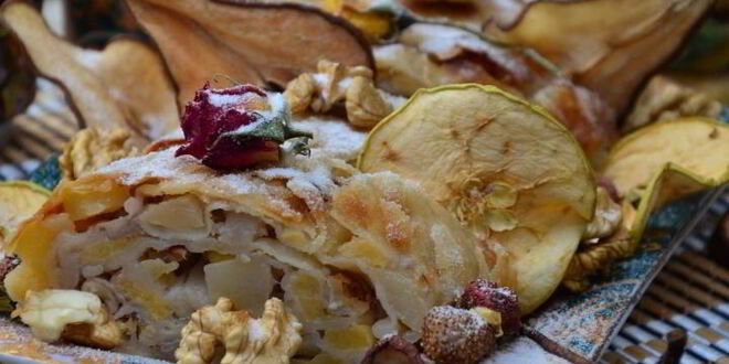 Рецепт фруктового штруделя