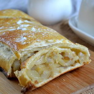 Рецепт Грушевого штруделя