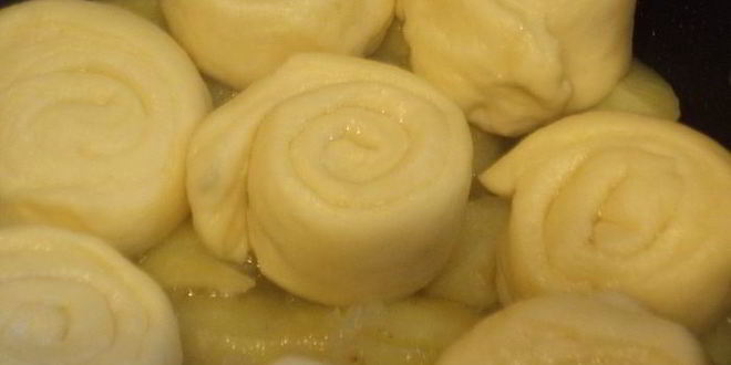 Рецепт немецкого штруделя с картошечкой и луком