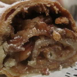 Рецепт Постного яблочного штруделя