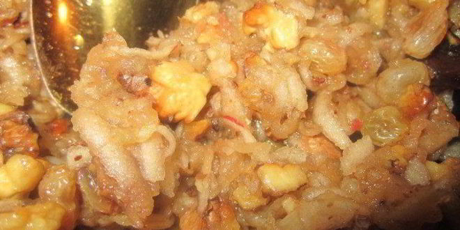 Рецепт постного яблочного штруделя