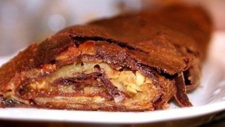 Рецепт шоколадного штруделя