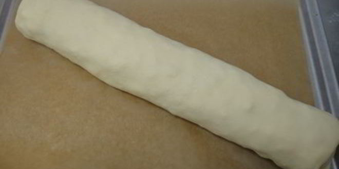 Рецепт штруделя грушевого с творогом из слоёного теста