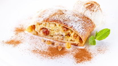 Рецепт Штруделя из слоеного теста