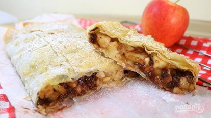 Рецепт Штруделя из теста фило