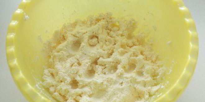 Рецепт штруделя из творожного теста с яблоками и клюквой