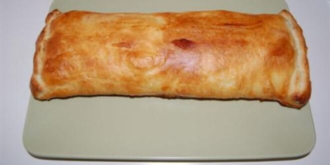 Рецепт штруделя с беконом и цукини