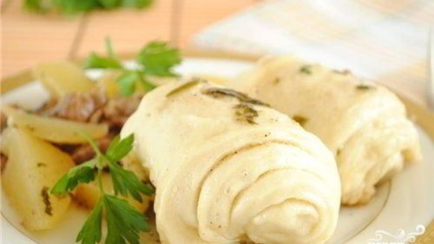 Рецепт штруделя с фаршем