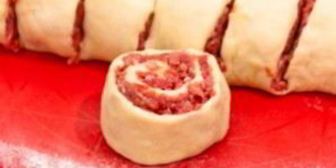 Рецепт штруделя с фаршем