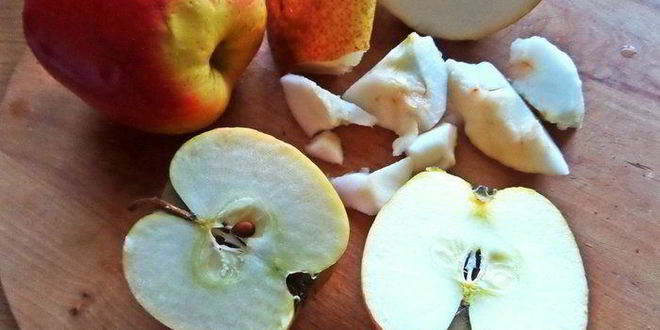 Рецепт штруделя с грушей и яблоками