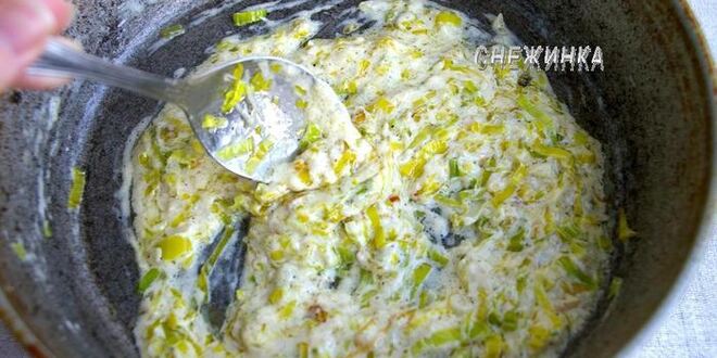 Рецепт штруделя с картофелем и грибами в сливочно-сырном соусе