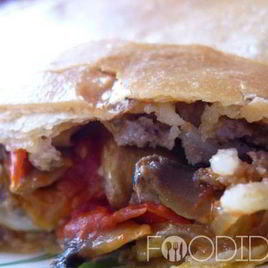 Рецепт Штруделя с мясом