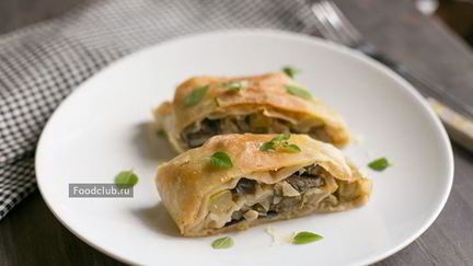 Рецепт Штруделя с овощной начинкой