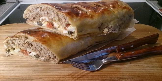 Рецепт штруделя с тунцом