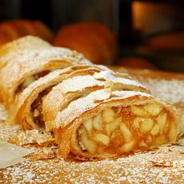 Рецепт Штруделя с яблоками