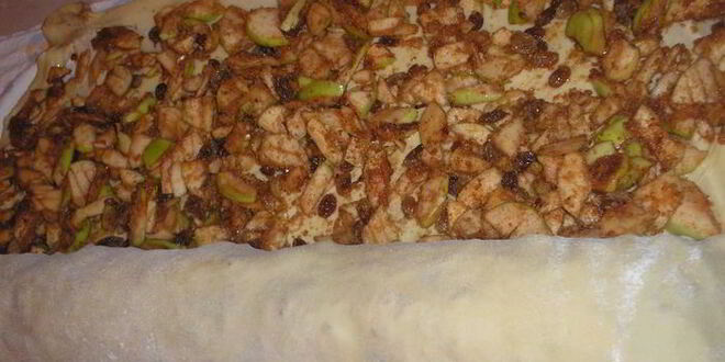 Рецепт венского яблочного штруделя